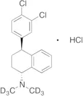 rac-trans-N-Methyl Sertraline-d6 Hydrochloride