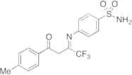 4-[[3-(4-Methylphenyl)-3-oxo-1-(trifluoromethyl)propylidene]amino]benzenesulfonamide