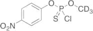 O-Methyl O-(4-Nitrophenyl)-phosphorochloridothioic Acid Ester-d3