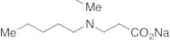 3-(N-Methyl-N-pentylamino)propionic Acid Sodium Salt