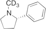 (2S)-1-Methyl-2-phenylpyrrolidine-D3