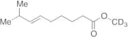 (6E)-8-Methyl-6-nonenoic Acid Methyl Ester-d3
