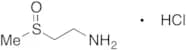2-(Methylsulfinyl)ethylamine Hydrochloride