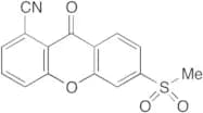 1-Cyano-6-(methylsulfonyl)-9H-xanthen-9-one