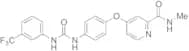 N-Methyl-4-[4-[[[[3-(trifluoromethyl)phenyl]amino]carbonyl]amino]phenoxy]-2-pyridinecarboxamide