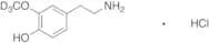 3-Methoxy-p-tyramine-d3 Hydrochloride