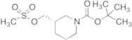 (S)-[[(Methylsulfonyl)oxy]methyl]piperidine-1-carboxylic Acid tert-Butyl Ester