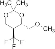 (4S-trans)-4-(Methoxymethyl)-2,2-dimethyl-5-(trifluoromethyl)-1,3-dioxane