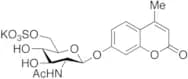 4-Methylumbelliferyl 6-Sulfo-2-acetamido-2-deoxy-(β)-D-glucopyranoside Potassium Salt