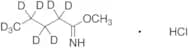Methyl Valerimidate-d9 Hydrochloride