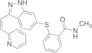 N-Methyl-2-[[3-[(1Z)-2-(2-pyridinyl)ethenyl]-1H-indazol-6-yl]thio]benzamide
