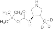 N-[(3R,4S)-4-Methyl-3-pyrrolidinyl]-carbamic Acid 1,1-Dimethylethyl Ester-D3