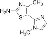 4-Methyl-5-(1-methyl-1H-imidazol-2-yl)-2,3-dihydro-1,3-thiazol-2-imine