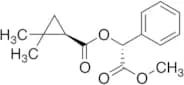 (R)-(R)-2-Methoxy-2-oxo-1-phenylethyl 2,2-dimethylcyclopropanecarboxylate