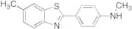 N-Methyl-4-(6-methyl-2-benzothiazolyl)benzenamine