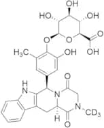 5-Methyl-desmethylene Taladafil 4-Glucuronide-D3