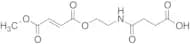 (E)-4-((2-((4-Methoxy-4-oxobut-2-enoyl)oxy)ethyl)amino)-4-oxobutanoic Acid