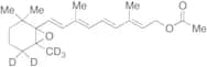 5,6-Monoepoxyretinyl Acetate-D5