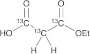 Mono-Ethyl Malonate-1,2,3-13C3