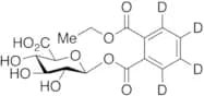 Monoethyl Phthalate-d4 O-β-D-Glucuronide