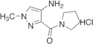 1-Methyl-3-(pyrrolidine-1-carbonyl)-1H-pyrazol-4-amine Hydrochloride
