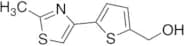 [5-(2-Methyl-1,3-thiazol-4-yl)-2-thienyl]methanol