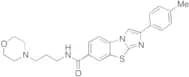 N-(3-Morpholinopropyl)-2-(p-tolyl)benzo[d]imidazo[2,1-b]thiazole-7-carboxamide