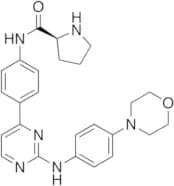 (2S)-N-[4-[2-[[4-(4-Morpholinyl)phenyl]amino]-4-pyrimidinyl]phenyl]-2-pyrrolidinecarboxamide