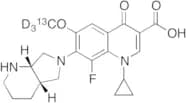 6-Desfluoro,8-Desmethoxy 8-Fluoro,6-Methoxy-13CD3 Moxifloxacin