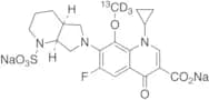 Moxifloxacin-13Cd3 N-Sulfate Disodium Salt