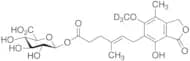 Mycophenolic acid-D3 acyl-β-D-glucuronide (>90%)