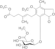 Mycophenolic Acid Methyl Ester-d6 6-(β-D-glucuronic Acid Methyl Ester)