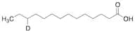 Tetradecanoic-12-d1 Acid