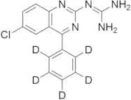 N-(6-Chloro-4-phenylquinazolin-2-yl)guanidine-d5