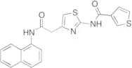 N-1-Naphthalenyl-2-[(3-thienylcarbonyl)amino]-4-thiazoleacetamide