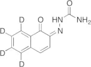 2-(1-Oxo-2(1H)-naphthalenylidene)-hydrazinecarboxamide-d4
