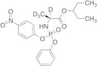 N-[(R)-(4-Nitrophenoxy)phenoxylphosphinyl]-1-ethylpropylester-L-Alanine-D4