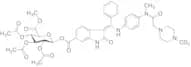 Nintedanib Demethyl-O-β-D-glucuronic Acid Methyl Ester 2,3,4-Triacetate-D3