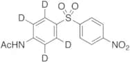 4-Nitro-4’-acetylaminodiphenyl-d4 Sulfone