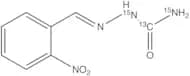 2-Nitrobenzaldehyde Semicarbazone-13C,15N2