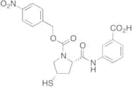 3-[[[(2S,4S)-1-(4-Nitrobenzyloxycarbonyl)-4-mercaptopyrrolidin-2-yl]carbonyl]amino]benzoic Acid