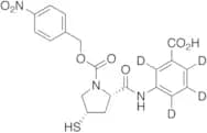 3-[[[(2S,4S)-1-(4-Nitrobenzyloxycarbonyl)-4-mercaptopyrrolidin-2-yl]carbonyl]amino]benzoic-d4 Acid