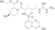 N-Nitro-1,2,3,4-tetradehydro Argatroban Ethyl Ester