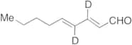 trans,trans-2,4-Nonadienal-D2