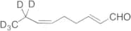 trans-2,cis-6-Nonadienal-D5 (>90%)
