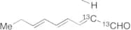 (2E,4E,6E)-2,4,6-Nonatrienal-13C2