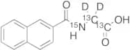 2-(Naphthalen-2-ylformamido)acetic Acid-13C2,15N,D2