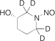 (S)-1-Nitrosopiperidin-3-ol-d4