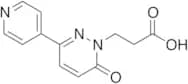 3-(6-Oxo-3-pyridin-4-ylpyridazin-1(6h)-yl)propanoic Acid