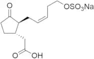 rel-(1R,2R)-3-Oxo-2-[(2Z)-5-(sulfooxy)-2-penten-1-yl]cyclopentaneacetic Acid (relative) Sodium Salt